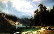 Albert Bierstadt Mount Corcoran oil painting artist